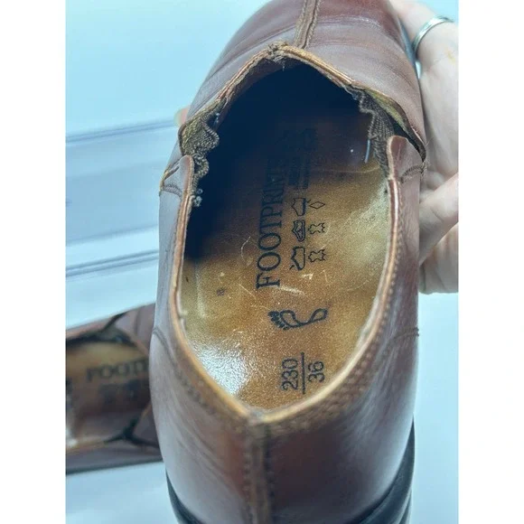 Footprints Birkenstocks Women's Comfort Shoes Size EU 36 US 5/5.5 Brown Slip Ons - Picture 11 of 11